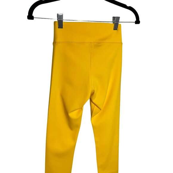 NWT Revolve lovewave Luka Yellow Cropped Pant Leggings-sz XXS - Picture 7 of 10